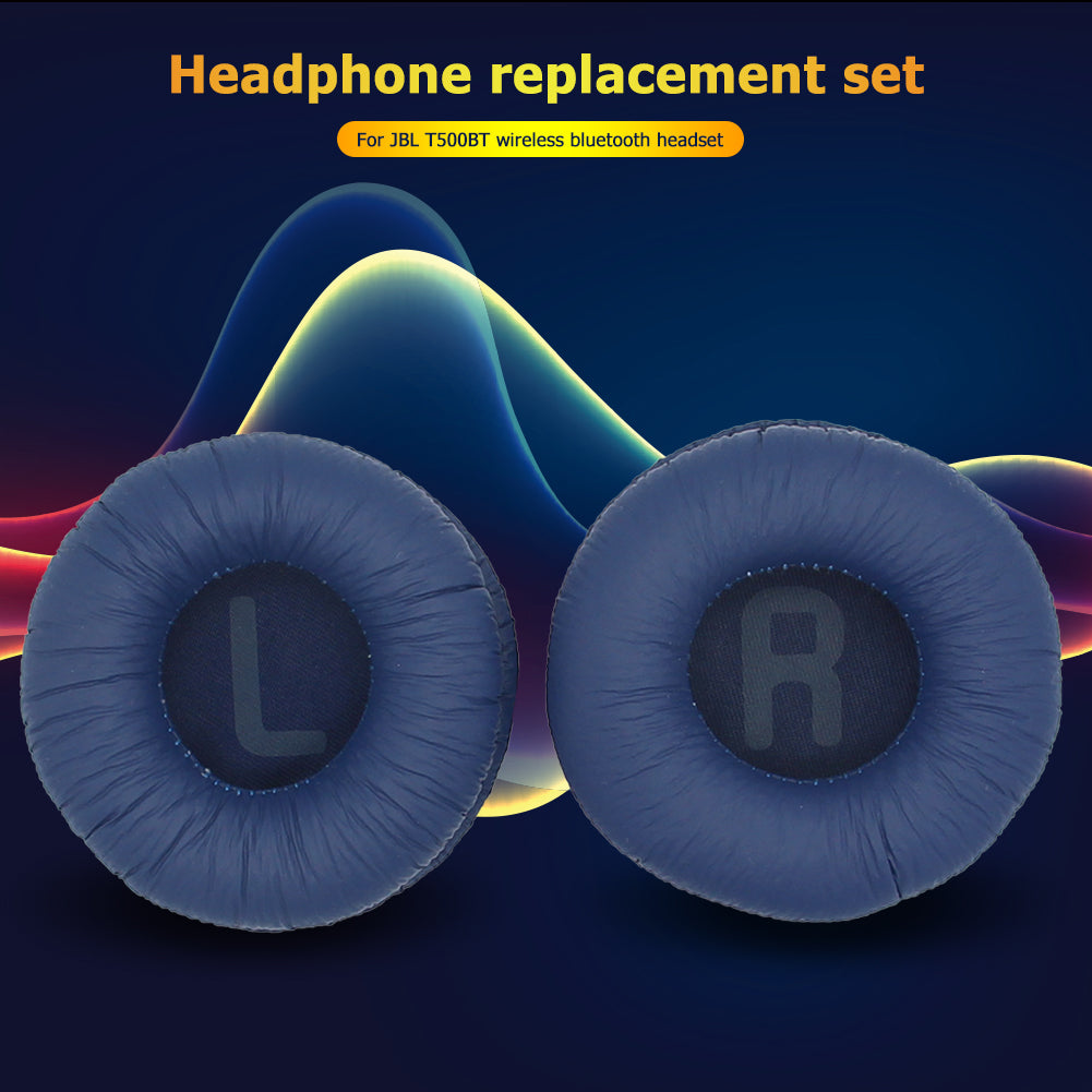 1 Pair Soft Earpads Foam Ear Pads Cushion Cover for JBL Tune 500BT 600BTNC T450BT Headphones