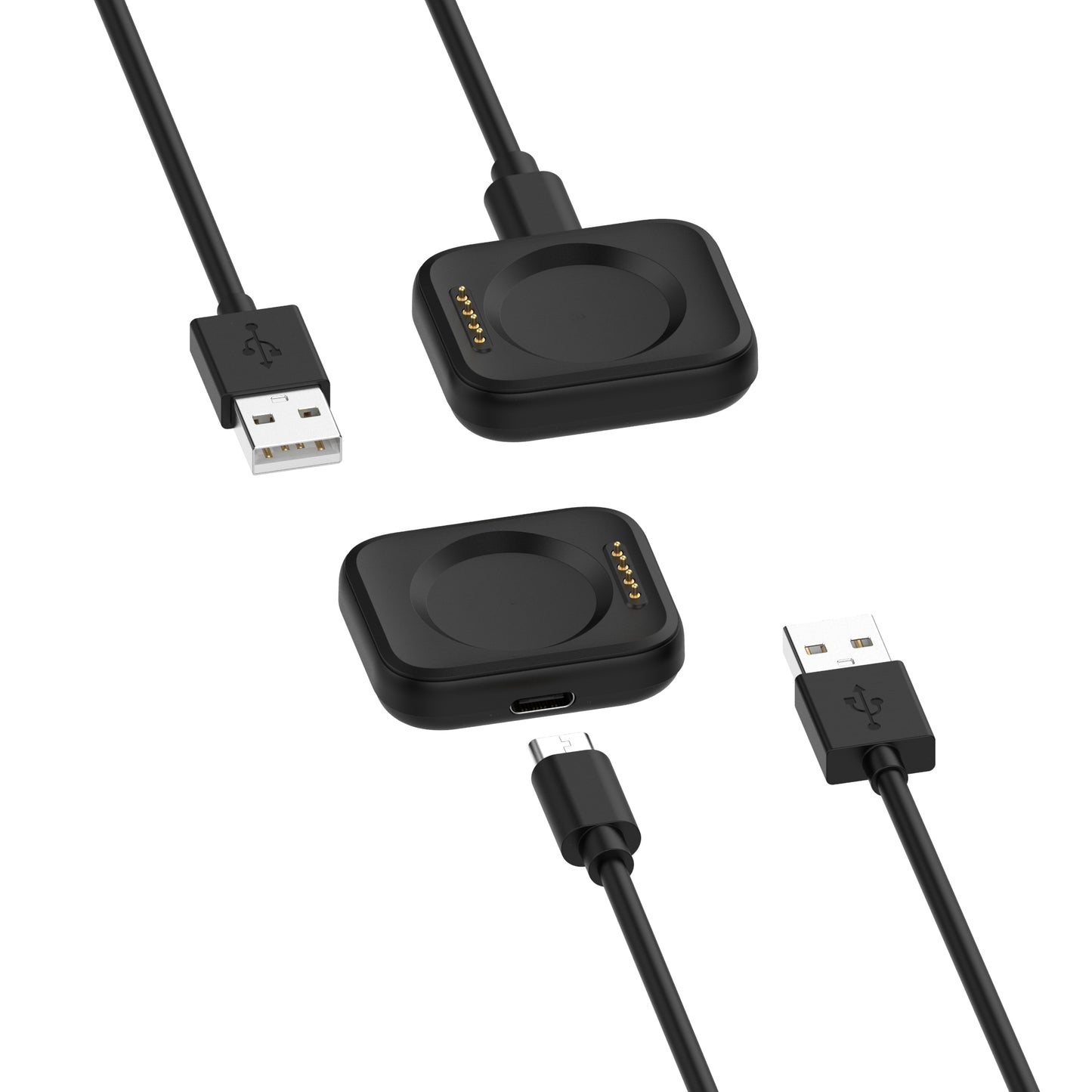 Smart Watch Charger Charging Dock Cradle with Independent 1m USB Cable for Oppo Watch 2 46mm/42mm