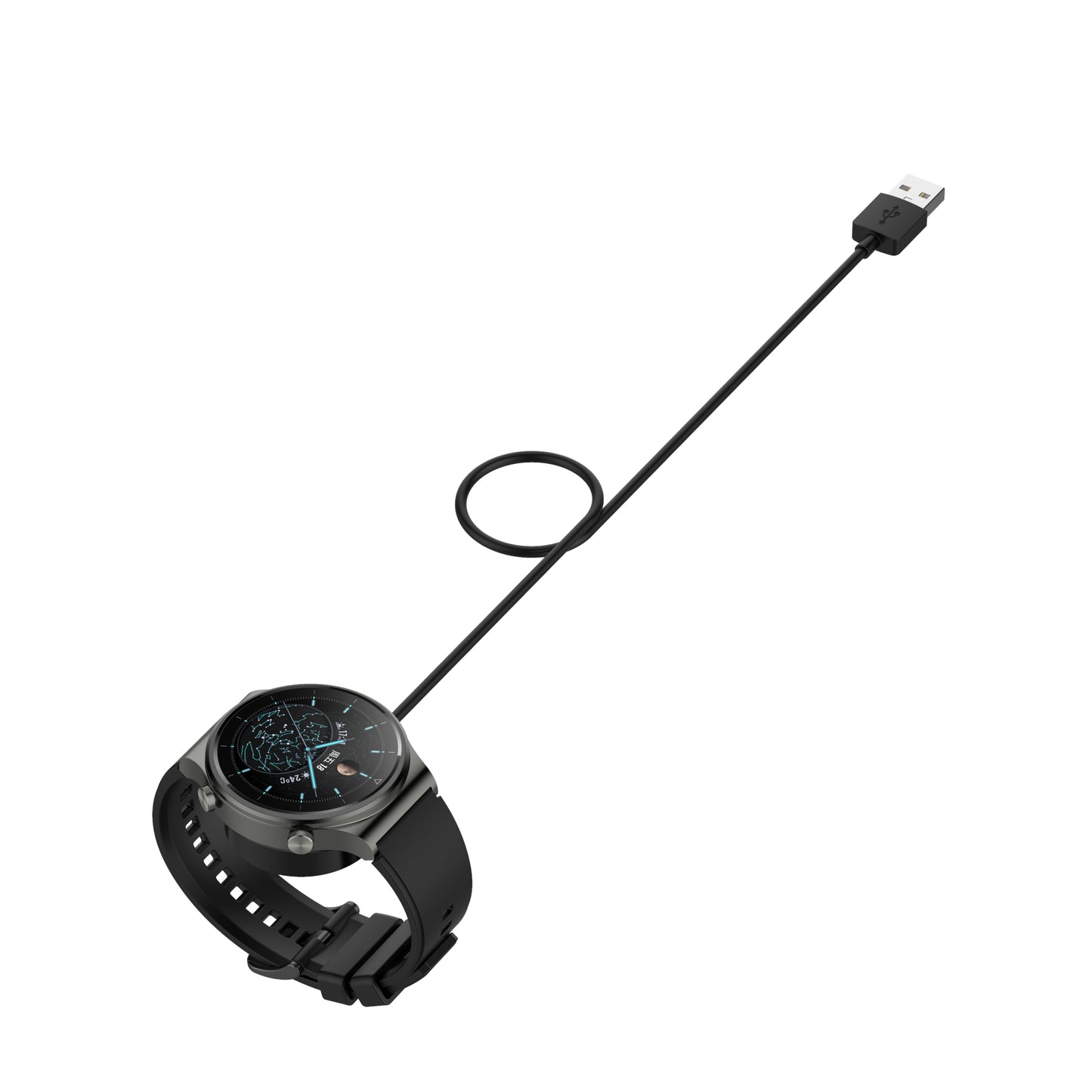 For Huawei Watch D/GT Runner/GT2 Pro Smart Watch Wireless Charger Integrated Charging Base with Cable