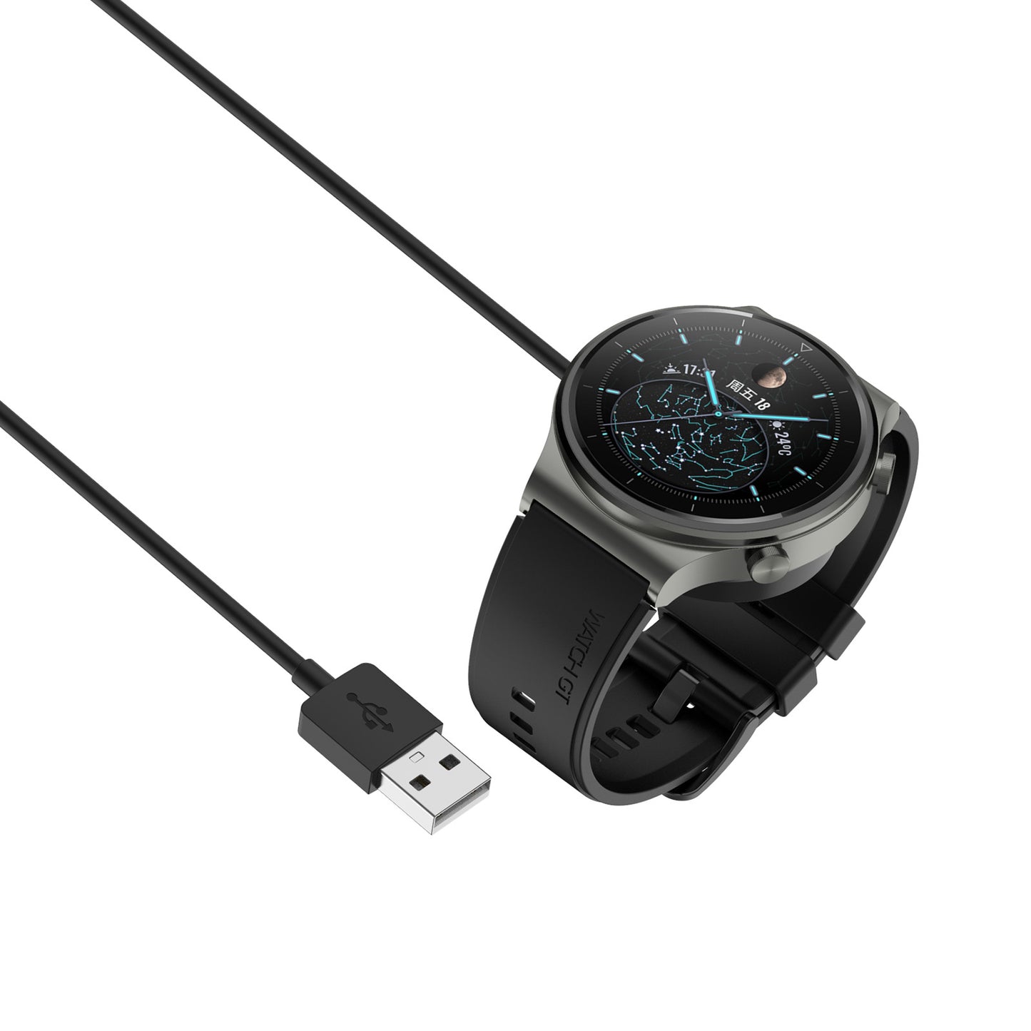 For Huawei Watch D/GT Runner/GT2 Pro Smart Watch Wireless Charger Integrated Charging Base with Cable