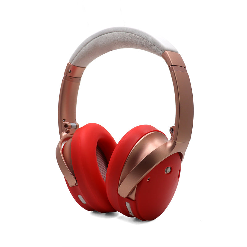 For Bose QuietComfort 35 II 1 Pair Silicone Case Headphone Ear Pads Protective Cover