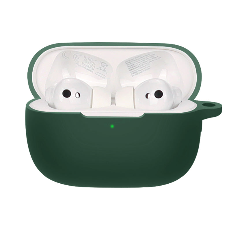 For Honor Earbuds 3 Pro Wireless Earphone Silicone Protective Case Cover with Anti-lost Buckle