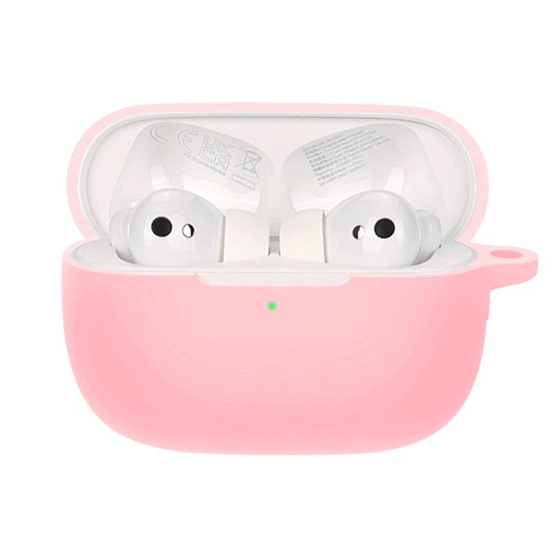 For Honor Earbuds 3 Pro Wireless Earphone Silicone Protective Case Cover with Anti-lost Buckle