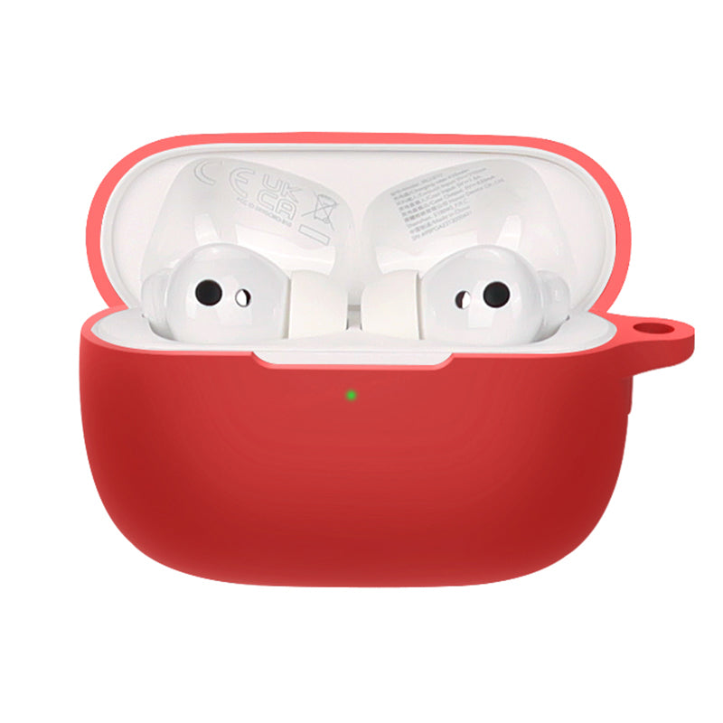 For Honor Earbuds 3 Pro Wireless Earphone Silicone Protective Case Cover with Anti-lost Buckle