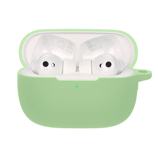 For Honor Earbuds 3 Pro Wireless Earphone Silicone Protective Case Cover with Anti-lost Buckle