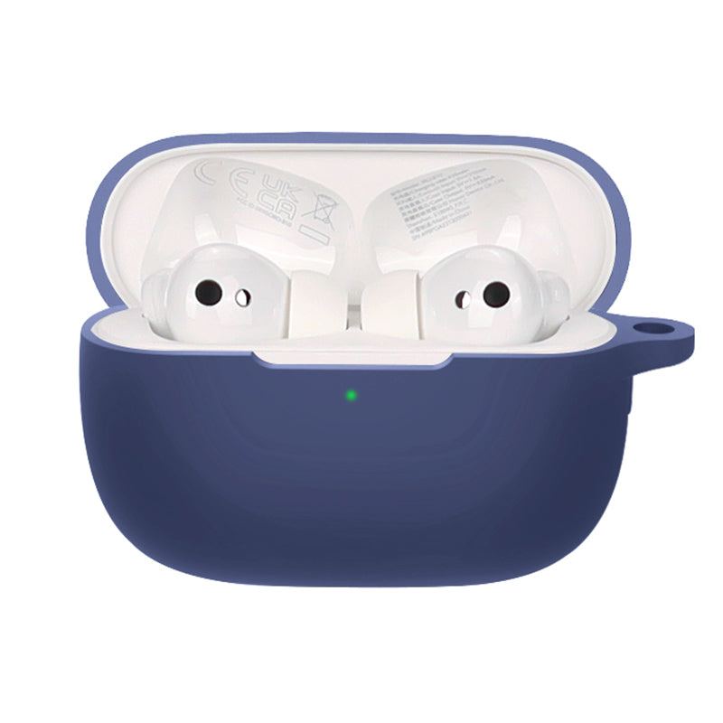 For Honor Earbuds 3 Pro Wireless Earphone Silicone Protective Case Cover with Anti-lost Buckle