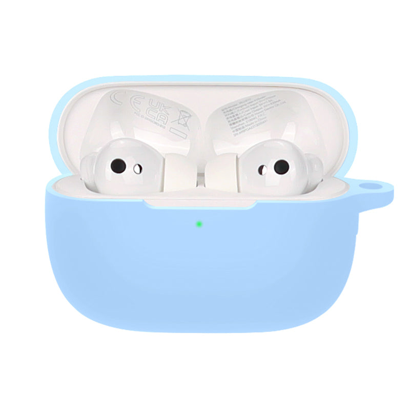 For Honor Earbuds 3 Pro Wireless Earphone Silicone Protective Case Cover with Anti-lost Buckle