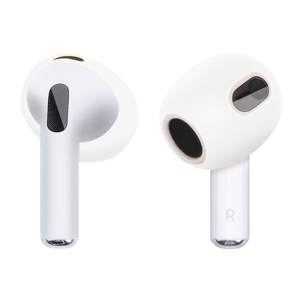 1 Pair Silicone Earphone Ear Caps for Apple AirPods 3, Bluetooth Earbuds Ear Tips Protective Covers