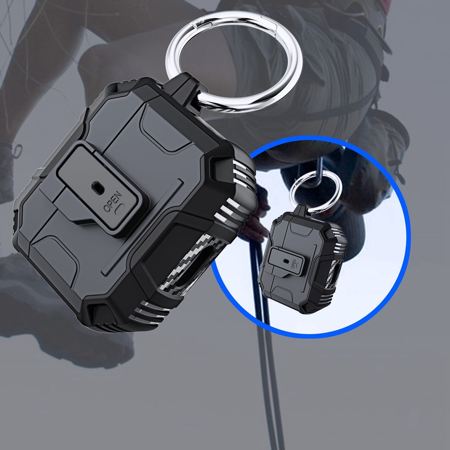 For Apple AirPods 3 Protective Case Soft TPU+PC Earbuds Charging Case Cover