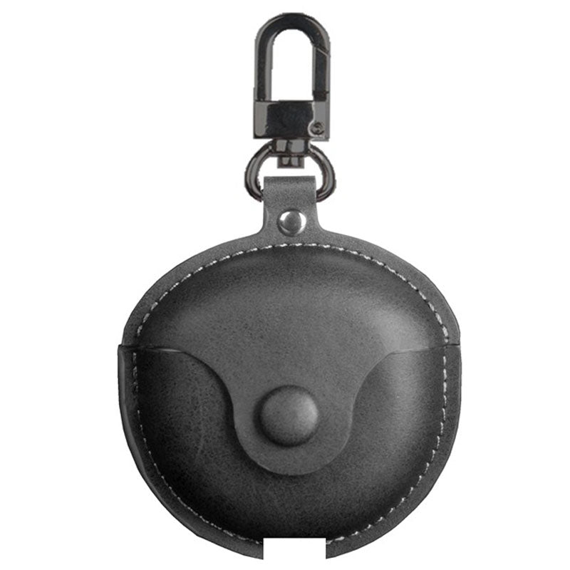 For Huawei FreeBuds 4 / 4E Crazy Horse Texture PU Leather Protective Case Bluetooth Earphone Anti-drop Anti-lost Cover