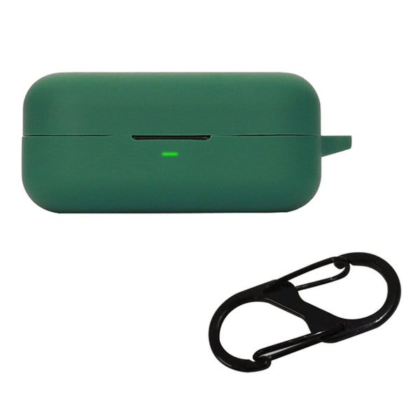 For B&amp;O Beoplay EX Bluetooth Earphone Anti-drop Silicone Cover Protective Case with Anti-lost Buckle