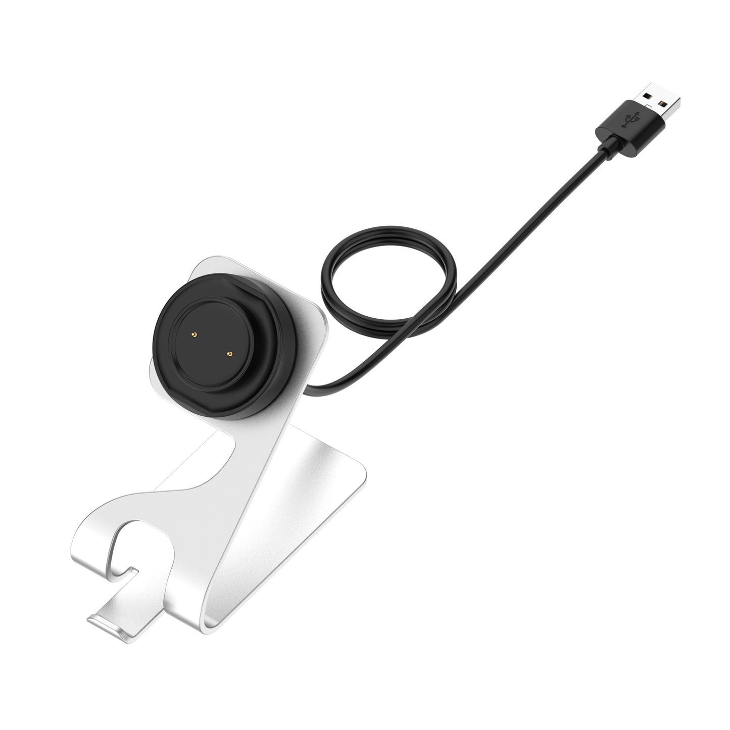 For Huami Amazfit Bip 3 / Amazfit GTR 2 Aluminum Alloy Bracket Watch Charger Charging Dock Stand