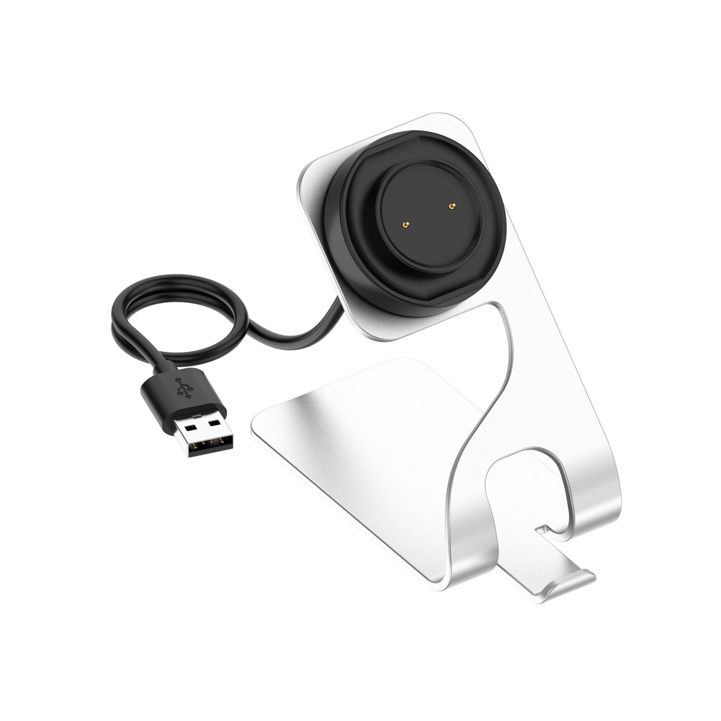 For Huami Amazfit Bip 3 / Amazfit GTR 2 Aluminum Alloy Bracket Watch Charger Charging Dock Stand
