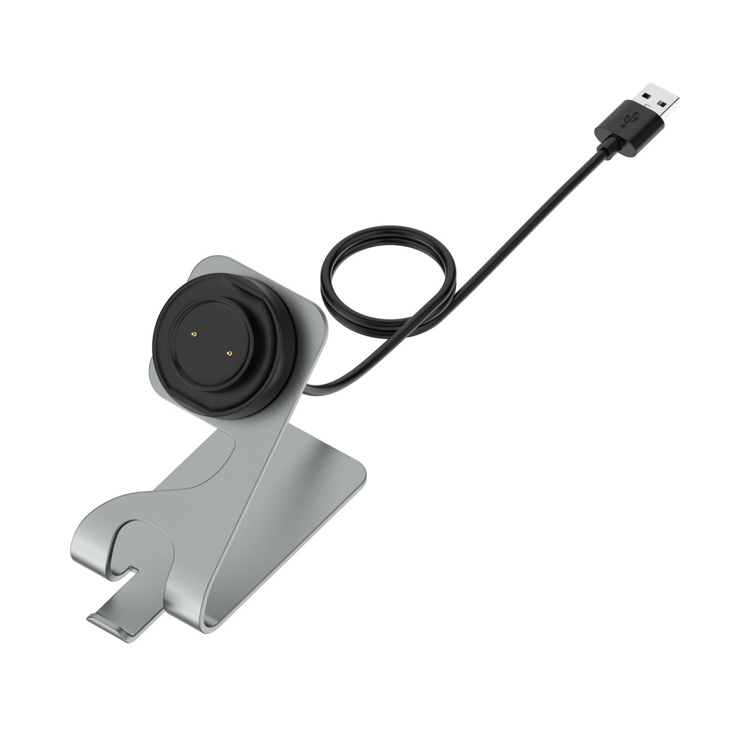 For Huami Amazfit Bip 3 / Amazfit GTR 2 Aluminum Alloy Bracket Watch Charger Charging Dock Stand