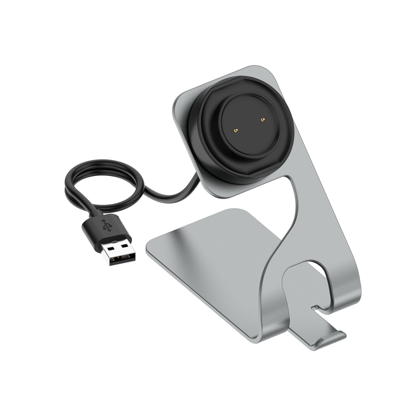 For Huami Amazfit Bip 3 / Amazfit GTR 2 Aluminum Alloy Bracket Watch Charger Charging Dock Stand
