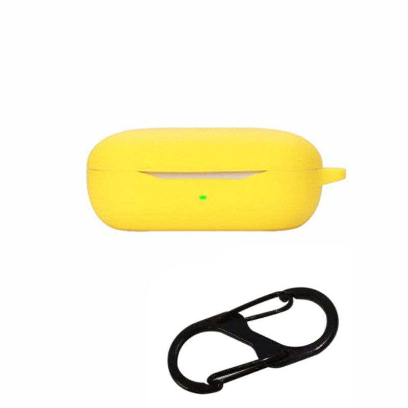 Drop Protection Case for Huawei FreeBuds SE Earphone Charging Box, Silicone Soft Cover with Carrying Buckle