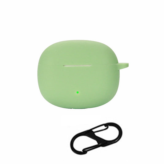 For Honor Earbuds X3i Silicone Bluetooth Earphone Silicone Case Anti-drop Earbuds Cover with Anti-lost Buckle