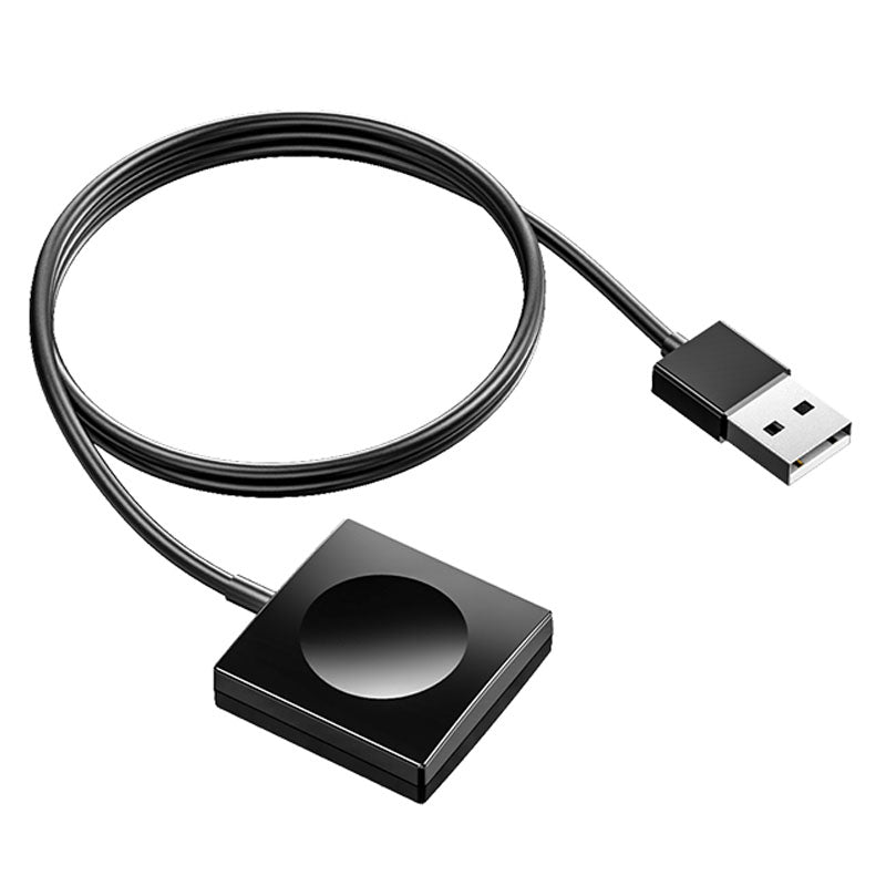 JJT-981 For Apple Watch Series 1 / 2 / 3 42mm 38mm / Series 4 / 5 / 6 40mm 44mm / Series 7 41mm 45mm Wireless Smart Watch Charger Pad Magnetic Absorption Charging Dock with USB Cable