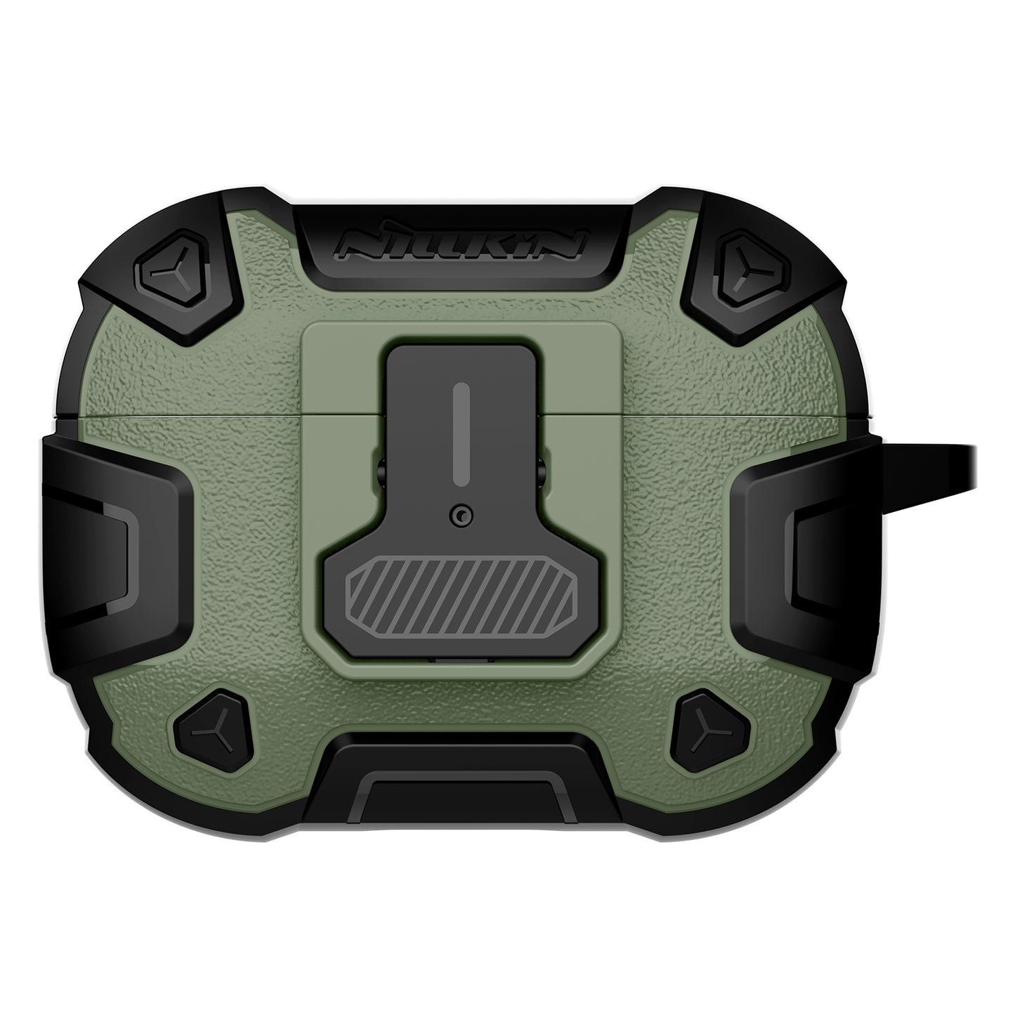 NILLKIN For Apple AirPods Pro 2 Earphone Case Shock-Absorbing Protective PC+TPU Security Lock Cover