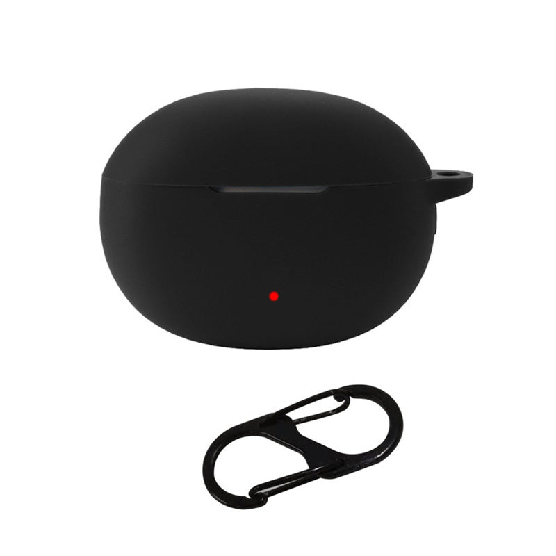 For Honor Earbuds 3i Bluetooth Earphone Silicone Case Earbud Charging Box Anti-drop Cover with Anti-loss Buckle