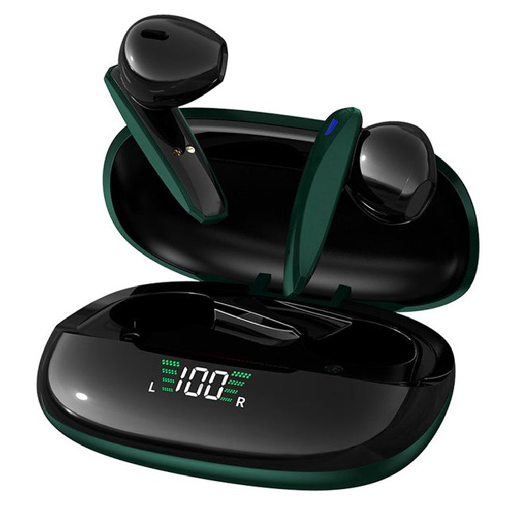 Y2 TWS Wireless Bluetooth 5.1 Low Latency E-sports Earphone Digital Display Music Game Headset