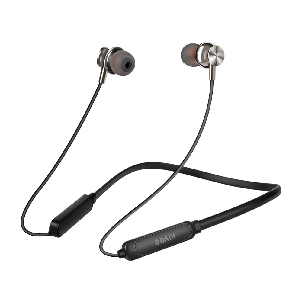 KIVEE KV-TW63 Air BEP 55 Bluetooth 5.0 Neck-mounted Earphones Magnetic Adsorption Sports Headphones
