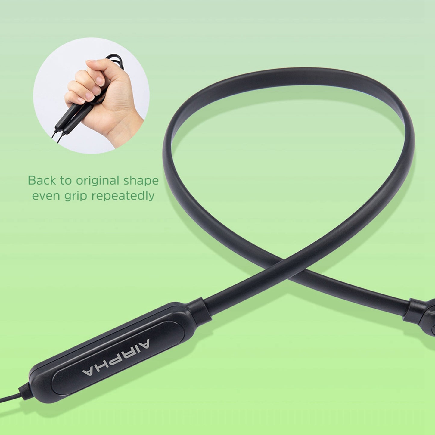 KIVEE KV-TW63 Air BEP 55 Bluetooth 5.0 Neck-mounted Earphones Magnetic Adsorption Sports Headphones
