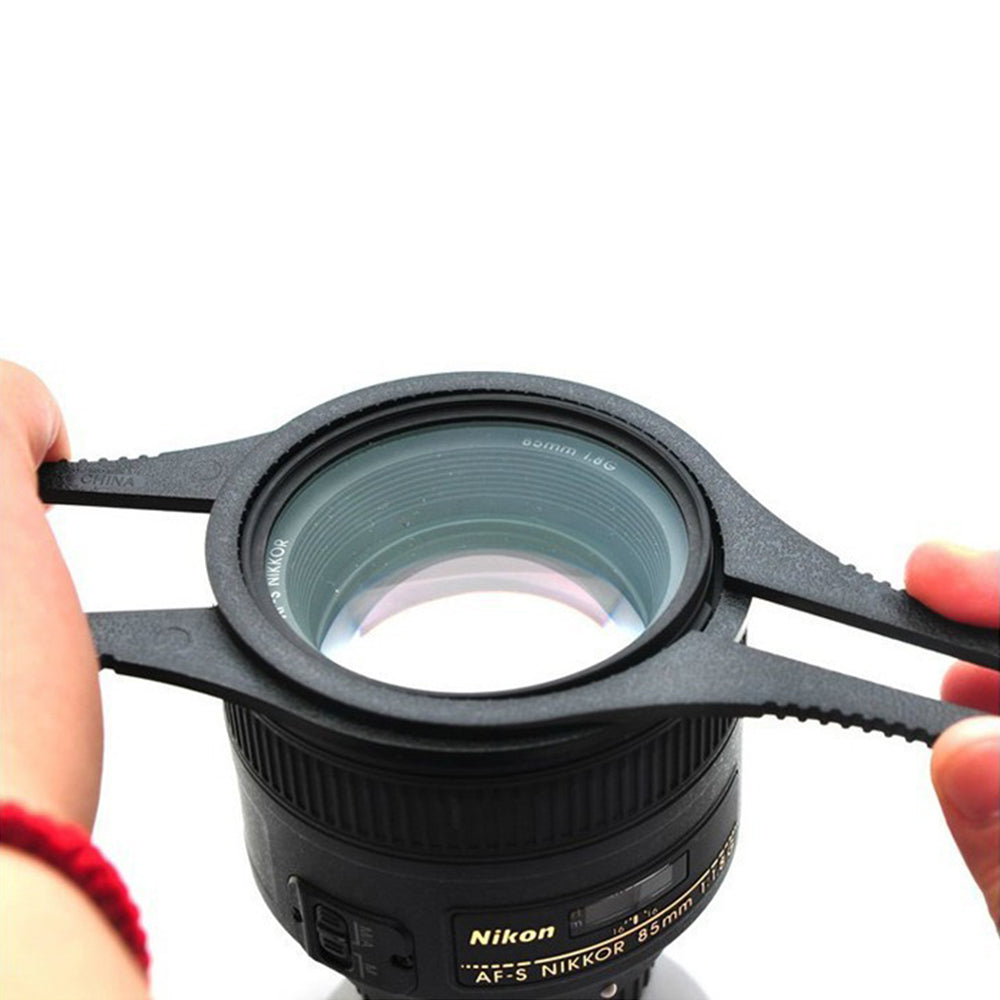 2pcs 62-77mm Camera UV CPL Lens Filter Spanner Wrench Tweezers Clip Disassembly Tools