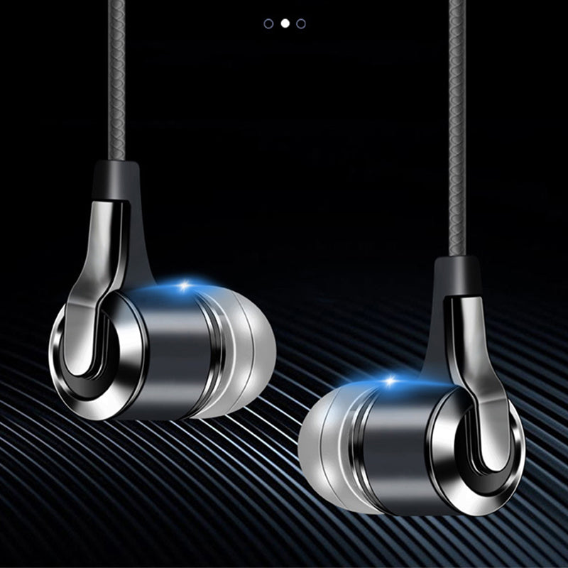 X15 Sports In-Ear Headphones with Microphone 3.5mm Wired Earphones