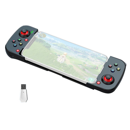 D3 Stretchable Wireless Controller for Nintendo Switch, PS4 Left / Right Joystick Bluetooth Gamepad with Receiver Portable Game Handle (Universal Version)