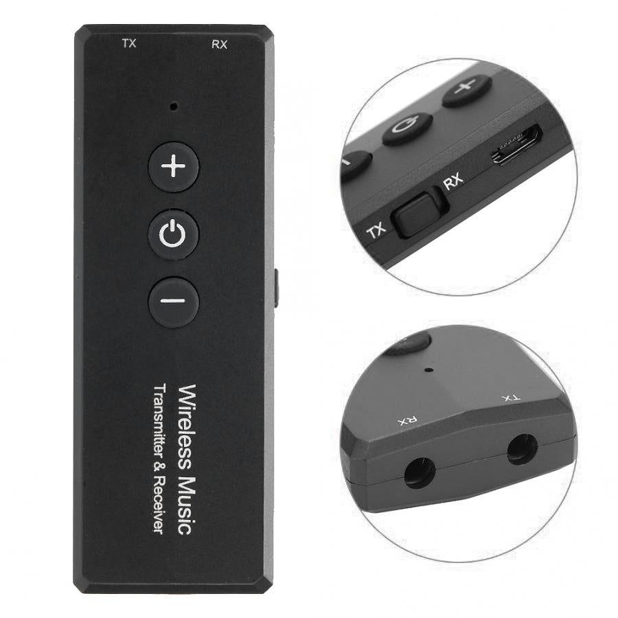 ZF-360A 3 in 1 Bluetooth 5.0 Receiver Transmitter Rechargeable Wireless AUX Audio Adapter