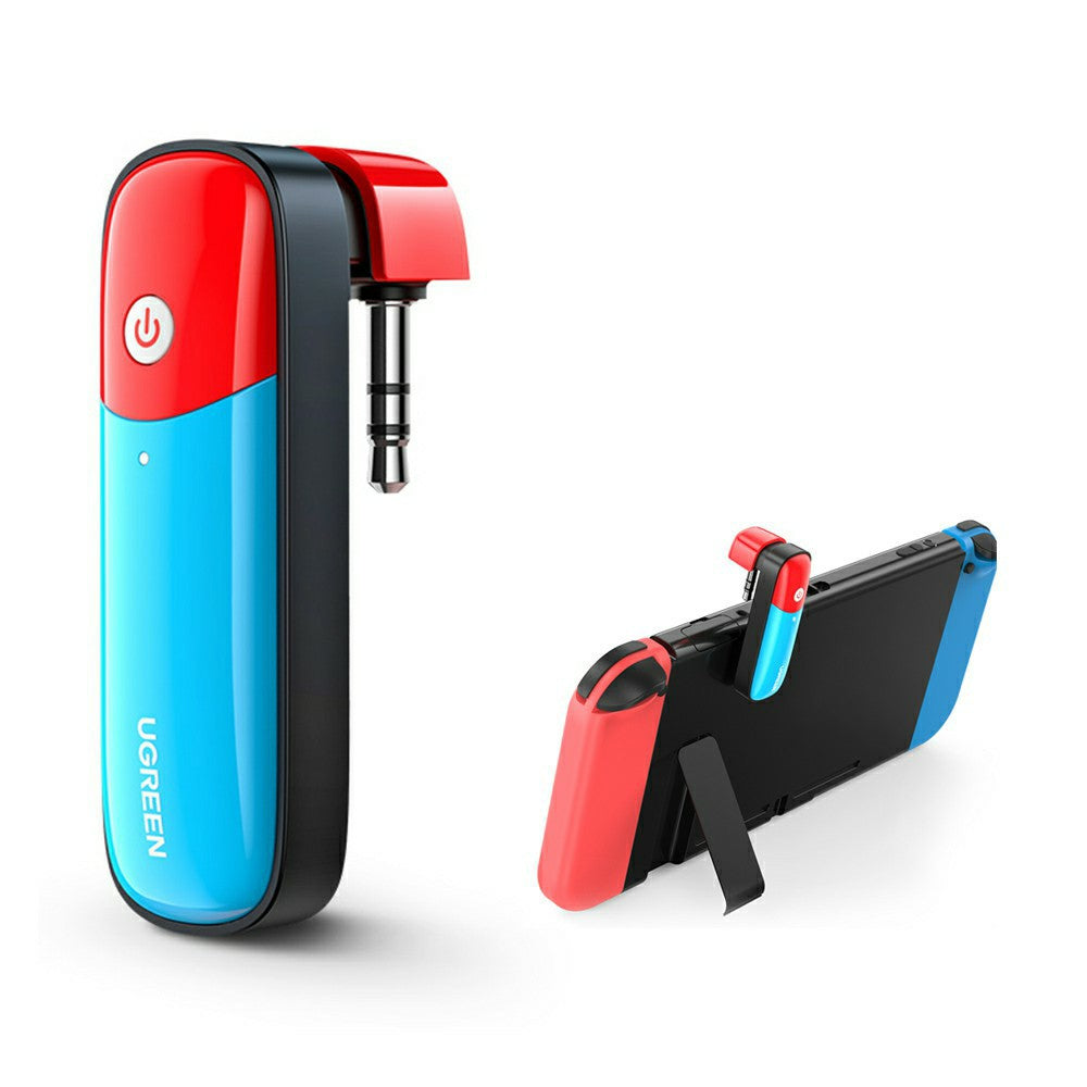 UGREEN 80188 Bluetooth 5.0 Transmitter 3.5mm Audio Adapter APTX LL Wireless Transmitter for Nintendo Switch