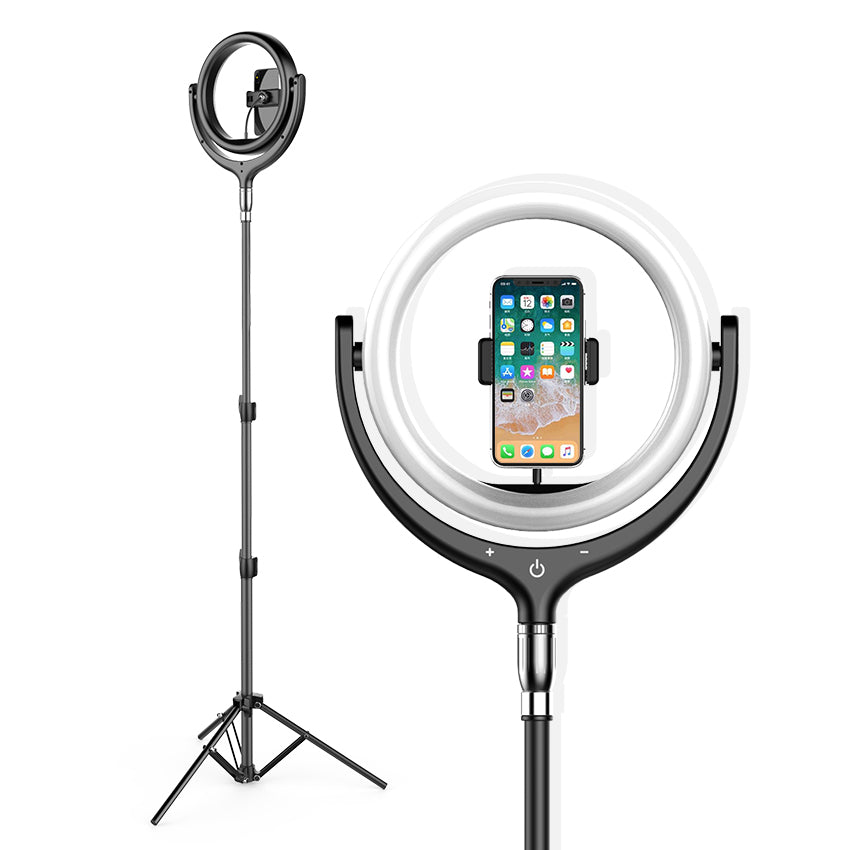 12" Selfie Ring Light LED Ring Light Cell Phone Holder LED Lamp Camera Light for YouTube Video Makeup Tik Tok
