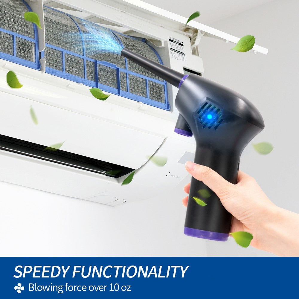 201 Rechargeable Multi-Functional Vacuum Cleaner Car Detachable Nozzle Mini Powerful Hand-Held Cleaner