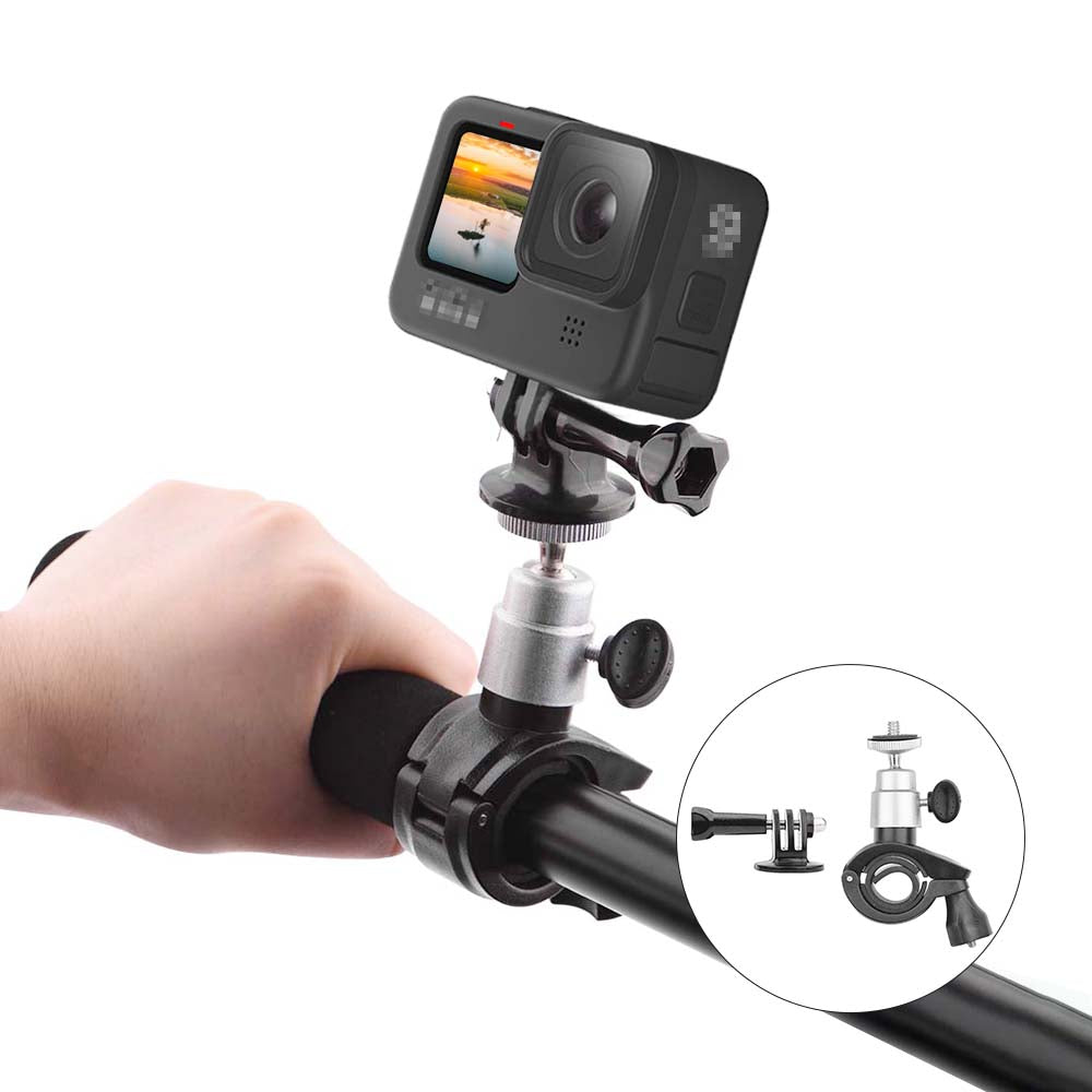 Camera Bike Mount Bicycle Motorcycle Mount for GoPro Hero 9 Sports Camera