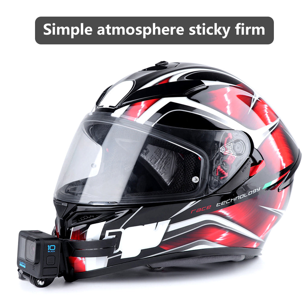 For GoPro 10/9 / Insta360 Action Camera Motorcycle Helmet Chin Strap Mount Holder Support Bracket
