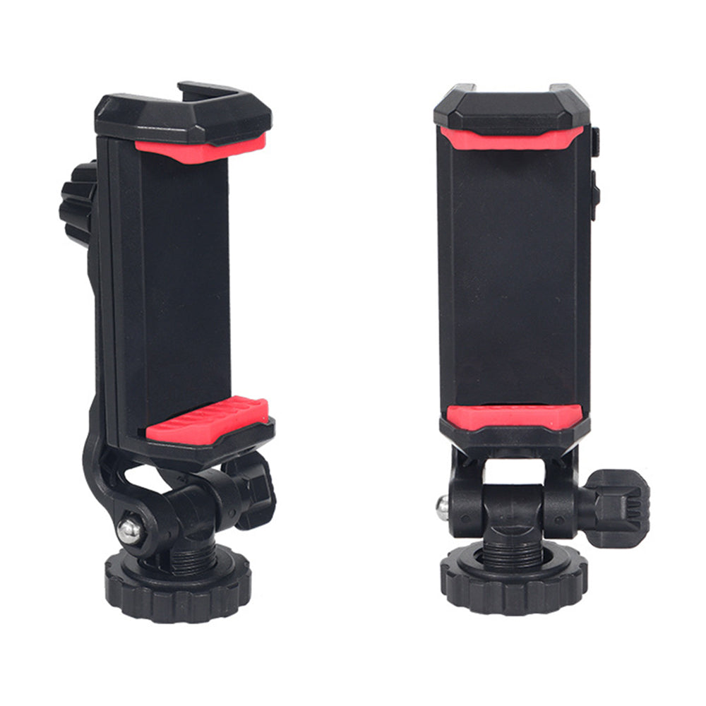 SJ08L Hot Shoe Mobile Phone Holder with 1 / 4 Interface for Fill Light Microphone
