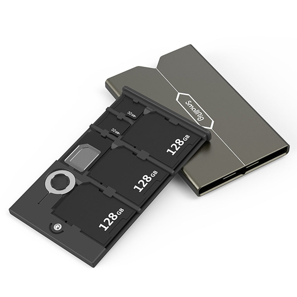 SMALLRIG 2832 Memory Card SIM Card Case Holder Organizer Keeper for Ca