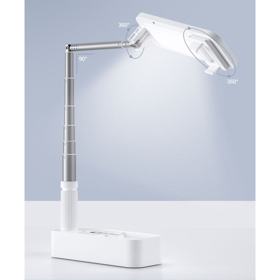 Multi-functional Phone Holder Light Panoramic View LED Fill Light for Live Broadcast Short Video Shooting Makeup