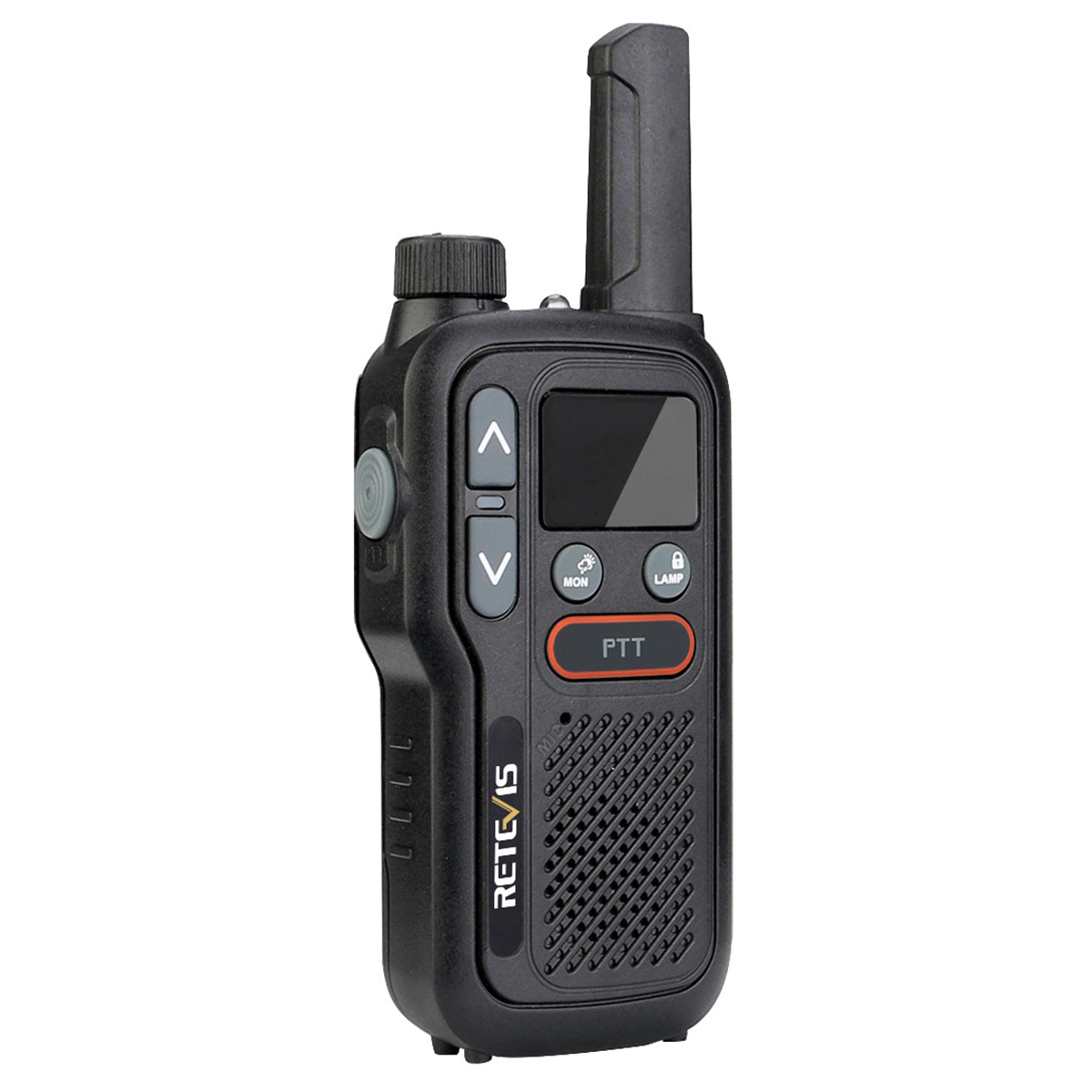 RETEVIS RB618 Walkie Talkie Mini Dual PTT 16 PMR446 Channels Radio with Scan/Flashlight Function (0.5W Only for Europe)