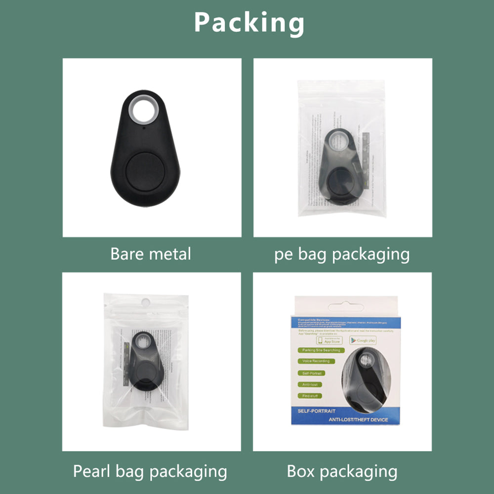 Smart Bluetooth Item Locator Finder Pet Key Wallet Dog Tracker Anti-Lost Tag Alarm Reminder