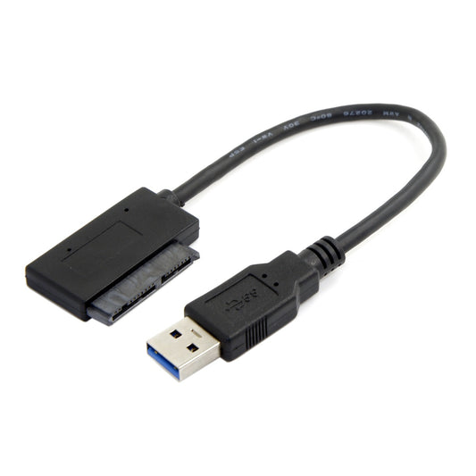 USB 3.0 to Micro SATA 7+9 16 Pin 1.8" 90 Degree Angled Hard Disk Driver SSD Adapter Cable