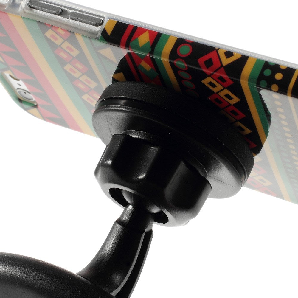 Swivel Ball-head Magnetic Car CD Slot Mount Holder w/ Quick-snap for iPhone 6 5s 5 4s 4