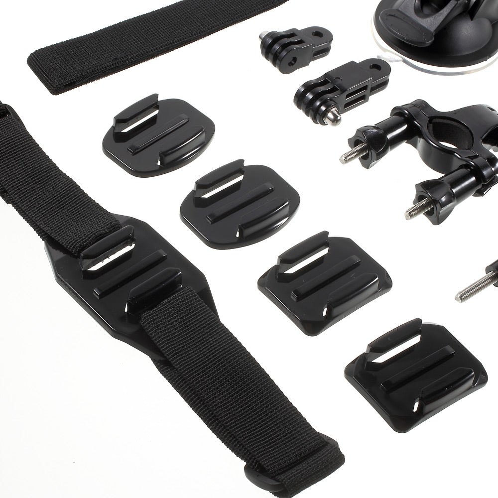 25 in 1 Outdoor GoPro Accessories Kit for GoPro Hero 4/3+/3/2/1 SJ4000/SJ5000/SJ6000 Xiaomi Yi