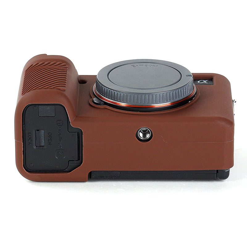 For Sony A7C Anti-slip Dust-proof Anti-collision Silicone ILDC Camera Protective Cover Case
