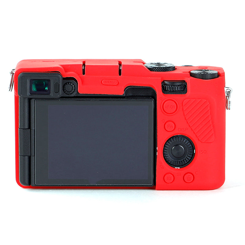 For Sony A7C Anti-slip Dust-proof Anti-collision Silicone ILDC Camera Protective Cover Case
