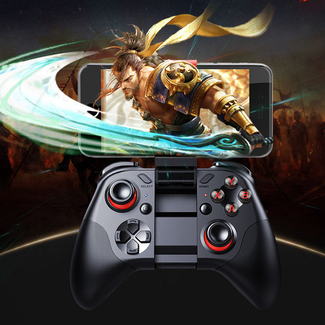 MOCUTE 054 Bluetooth Crystal Button Remote Controller Game Pad for Smartphone for VR TV BOX