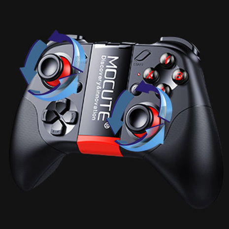 MOCUTE 054 Bluetooth Crystal Button Remote Controller Game Pad for Smartphone for VR TV BOX