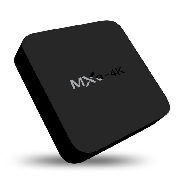 MXQ-4K Android 7.1 Quad Core TV Box 1GB+8GB Support 4K 10-bit 60fps H.265 Video Decoder