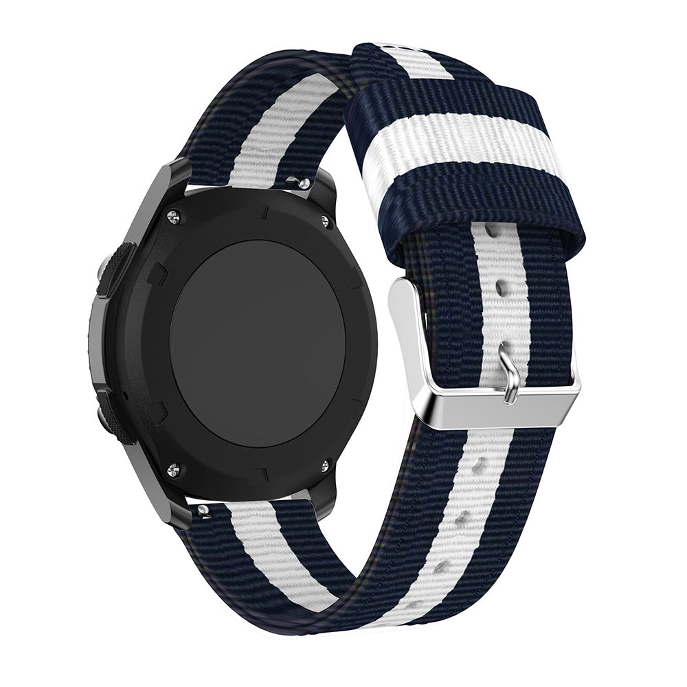 22mm Woven Nylon Adjustable Replacement Watch Band for Samsung Gear S3 Frontier / Classic